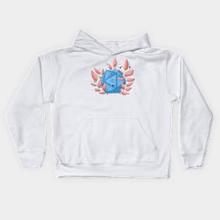 Blue d20 Kids Hoodie